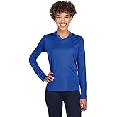 Team 365 Ladies' Zone Performance Long-Sleeve T-Shirt XS SPORT ROYAL