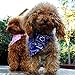 Lovely Pet Dog Cat Small Bandana Scarf Neckerchief Blue