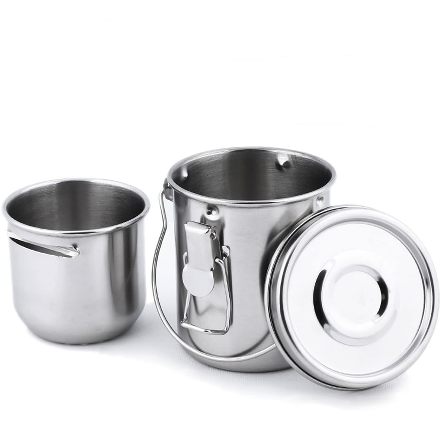 Tosnail Stainless Steel Leak-Proof Paint Brush Washer with Removable Filter Screen - Small