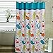 Wimaha Kids Shower Curtain, Fabric Shower Curtains Soft Funny Shower Curtain Cartoon Animal Print Eco-Friendly for Children’s Bathroom Bathtub, Tortoise and Fish, 72W x 72L