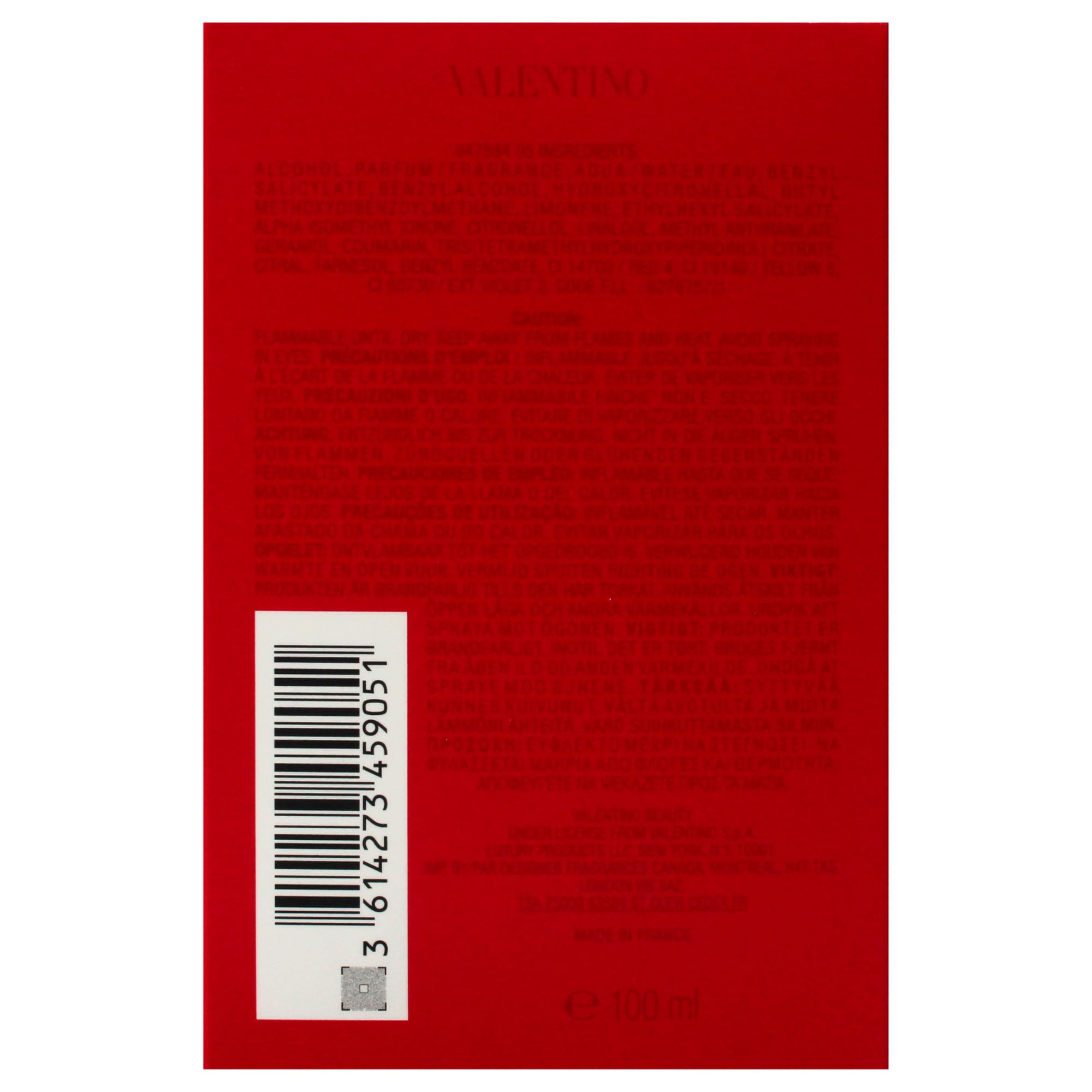 Valentino Voce Viva Intense for Women - 3.4 oz EDP Spray