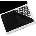 1 Pack Microfiber Liner Cleaning Cloth 13" with Screen Keyboard Imprint Protection, Laptop Keyboard Protector Compatible with MacBook Pro/AIR 13" and MacBook PRO 14"-Black