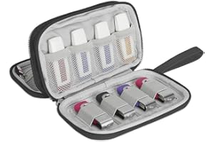 Hallart USB Flash Drive Case, Portable Waterproof Electronic Accessories Bag for USB Flash Drives, SD Cards,Earphone and Othe