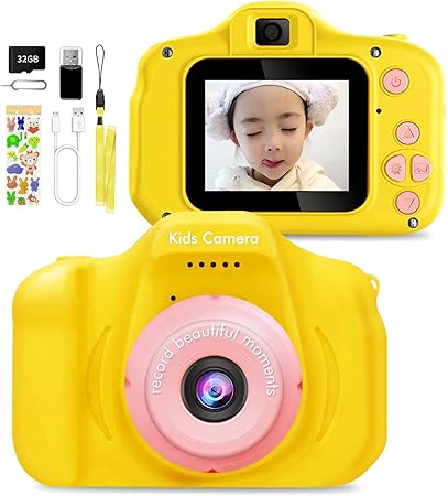 Amazon Co Jp トイカメラ 子供用 デジタルカメラ 高画質動画カ 1080p Hd キッズカメラ 2インチ Ips画面 子供用カメラ おもちゃ カメラ Usb充電 子供カメラ 知育玩具 子供プレゼント カメラ こども用 男の子 女の子 男女兼用 人気 ミニカメラ 子供の日 誕生日 入園 入学