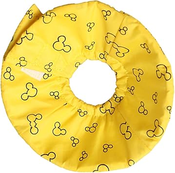 Amazon 猫 犬 ハムスター モルモット ペット エリザベスタン 防水性 ２サイズ イエロー S Baoblaze 飼育ケージ 通販