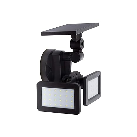 Foco LED Solar con Detector de Movimiento Radar Blanco Frío 5700K-6200K efectoLED
