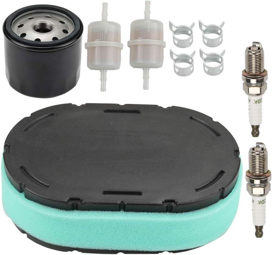 Coolwind KT725 Air Filter + 12 050 01-S Oil Filter with Fuel Filter Kit for Kohler MTD Lawn Mower KT610 KT620 KT715 KT730 KT735 KT740 KT745 19HP-26HP Engine