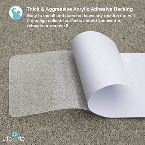 LifeGrip Anti Slip Fine Resilient Stair Treads, NonSlip Traction Tape