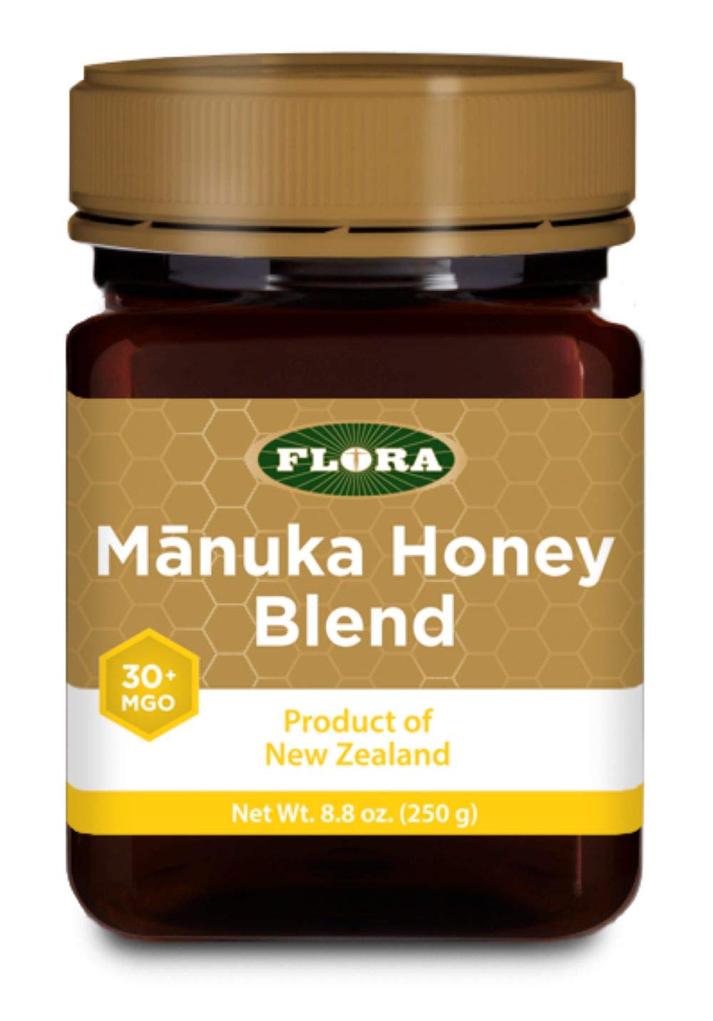 Amazon Com Flora Manuka Honey Blend Mgo 30 Sustainable Traceable 8 8 Oz Grocery Gourmet Food