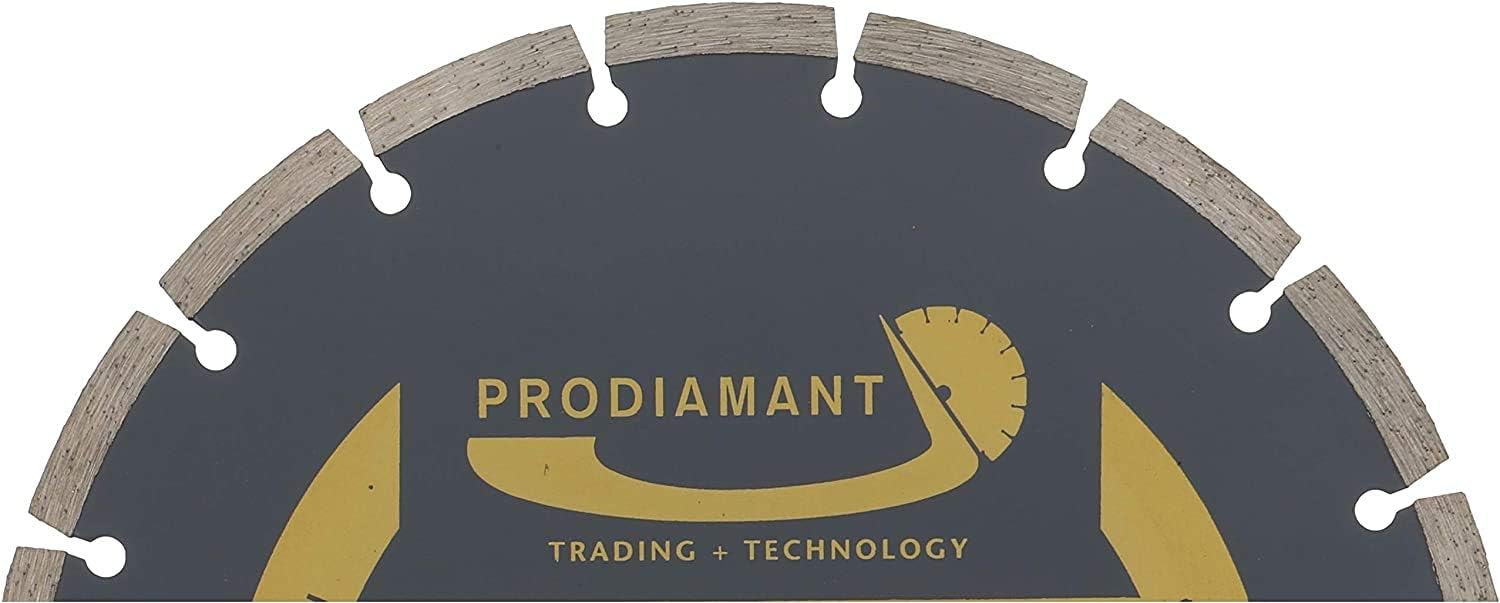 PRODIAMANT set of 2 universal diamond cutting disc 230mm 9inch x 22.2 mm concrete, stone, brick 9 inch diamond disc 7mm segment - Image 4