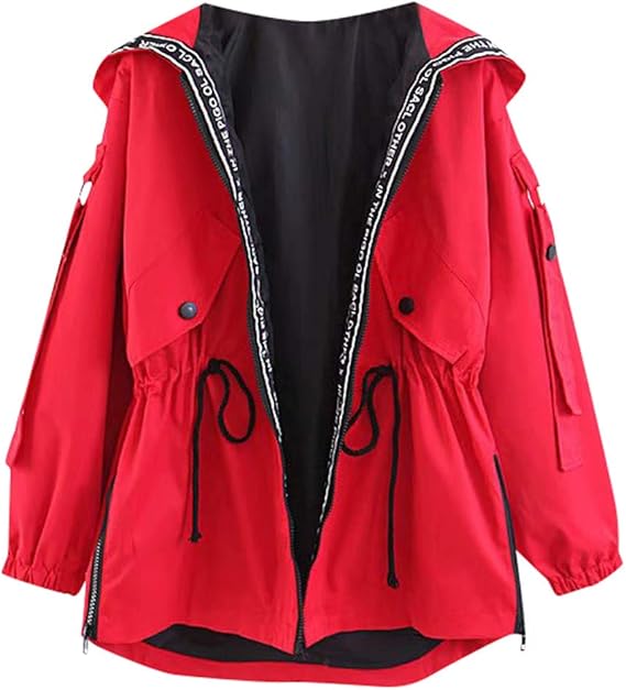 Amazon 宝の屋 アウターコート 暖かいジッパージャケット レディース 秋冬 レギュラーコットンスーツプラスジッパー 韓国スタイル ルーズプルオーバーダウンコットンジャケット パーカーコートトップジャケット コート ジャケット 通販