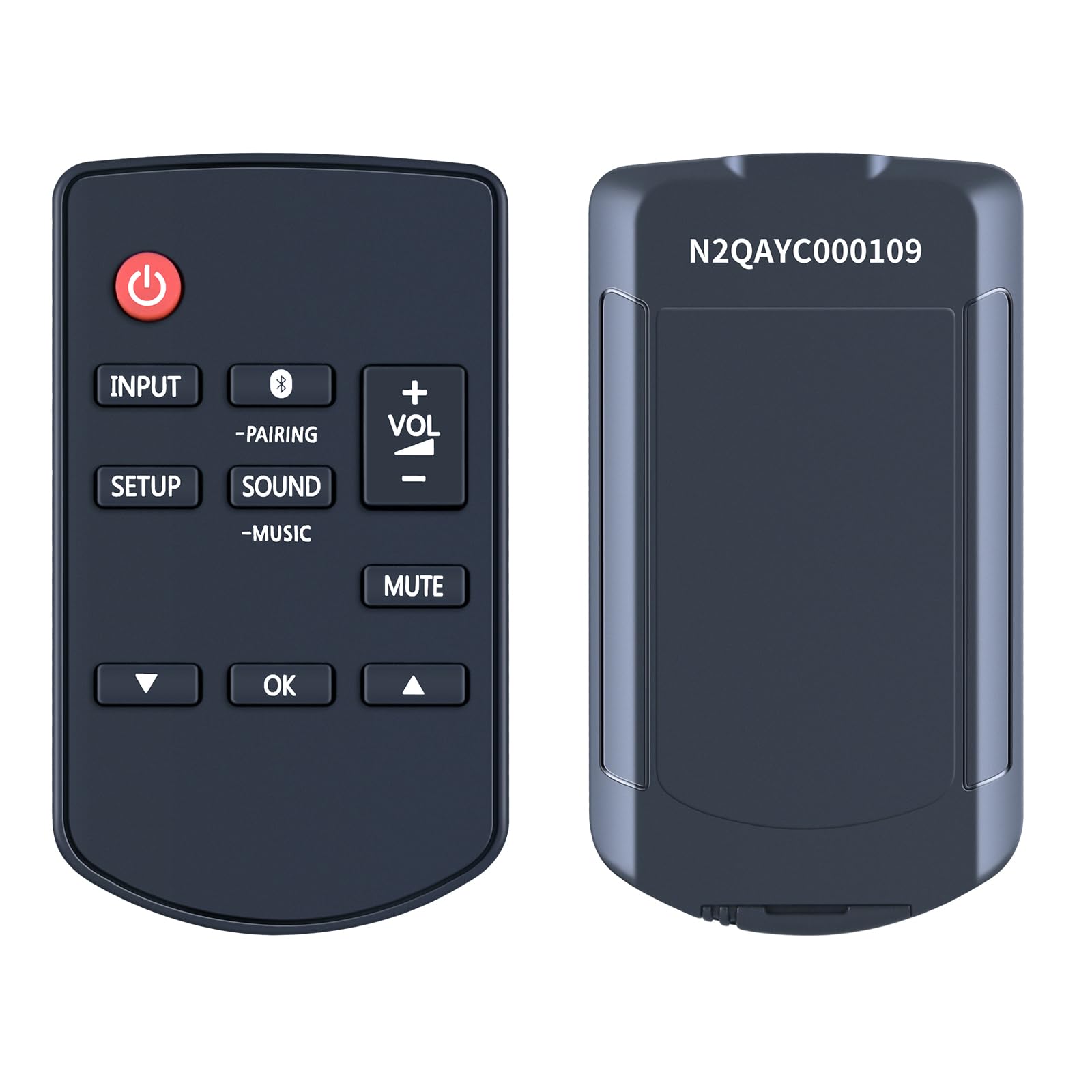 GOUYESHO N2QAYC000109 Replacement Remote Control for Panasonic Home Theater Audio System, Compatible With SC-HT580 SU-HTB580 SB-HWA580 SC-HTB485 SU-HTB485 SB-HWA480 SC-HTE80 — image 1