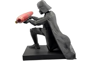 PrintUSA Darth Vadar Pen Holder Desk Office Decor Cool Nerdy Fun Accessories Funny Gadget Great Gift Idea for Father's Day Ch