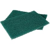 3M&trade; Scotch-Brite 86CC Heavy-Duty Scouring Pads, 6" x 9", Green, Pack of 10 Pads