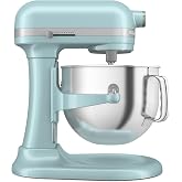 KitchenAid 7 Quart Bowl-Lift Stand Mixer with Accessories, KSM70SKXX | Bowl-Lift Design, 11 Speeds, 1/2 Speed for Folding, Do