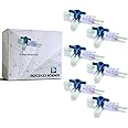 Luer Stopcocks 3-Way,Luer Connections,Sterile Individual Package,6Pcs