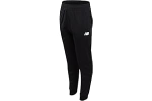 New Balance Boys Sweatpants - Active Performance Tricot Boys Joggers with Inner Drawstring Waist - Athletic Pants for Kids