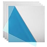 4 Pack 6061 T6 Aluminum Sheet Metal 6 x 6 x 1/8