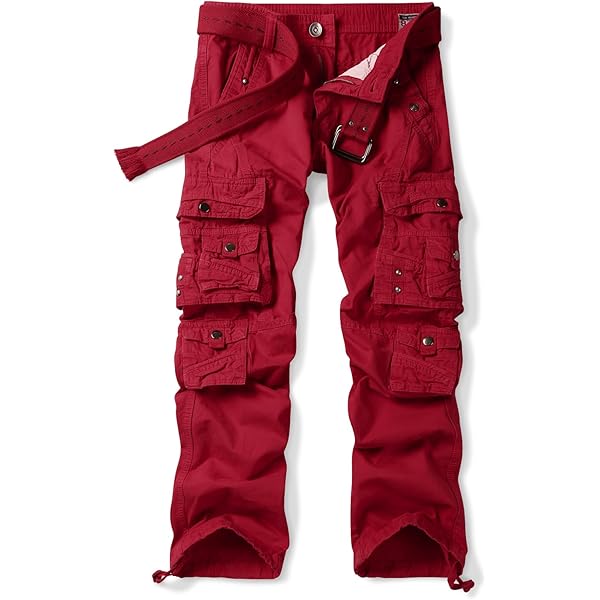 パンツ 8 eight pockets cargo pants OCHENTA Men's Military Cargo Pants with 8 Pockets, Relax fit