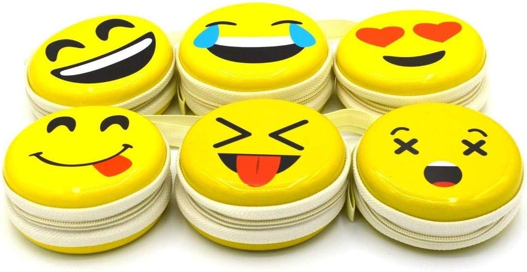 Artique (Pack of 3) Metal Tin Pouch for Earphone, Coins, Memory Card, Pendrive and Jewellery (Multicolor) -Random Prints