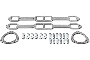 DNA MOTORING GKTSET-MOPARBB-V8 Aluminum Exhaust Manifold Header Gasket Set Replacement