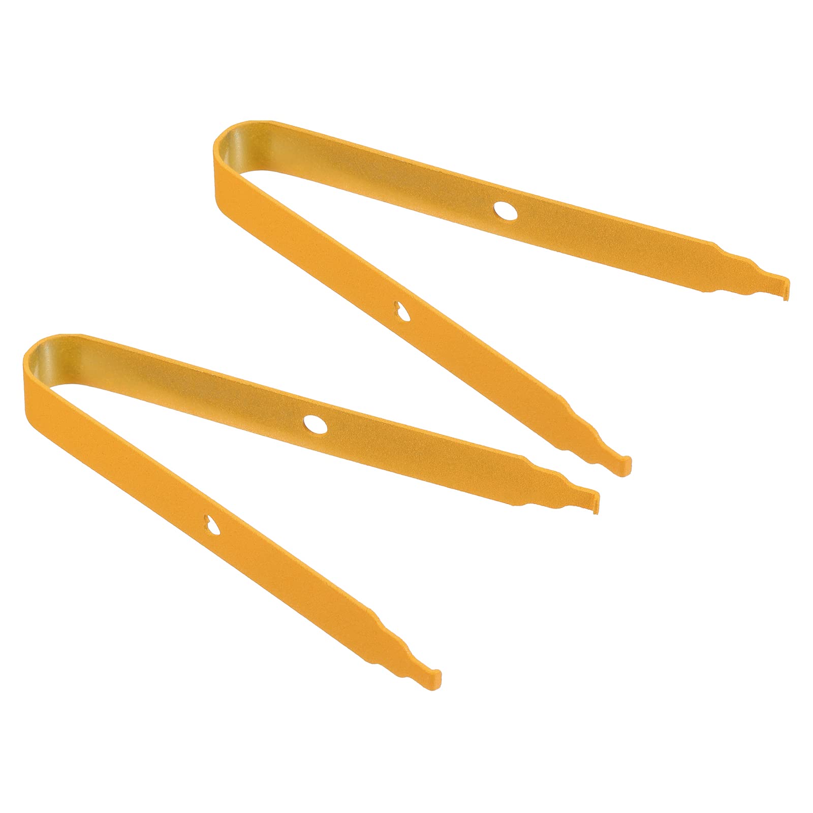 PATIKIL Keycap Puller Switch Remover, 2 Pack DIY Tool Fixing Keyboard Steel for Mechanical Keyboard, Orange