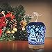 SUN-E Aromatherapy Oil Diffuser,100ML Essential Oil Ultrasonic Cool Mist Humidifier Waterless Auto Shut-off Perfect Gift With 3D 16 Color Changing Starburst LED Lights