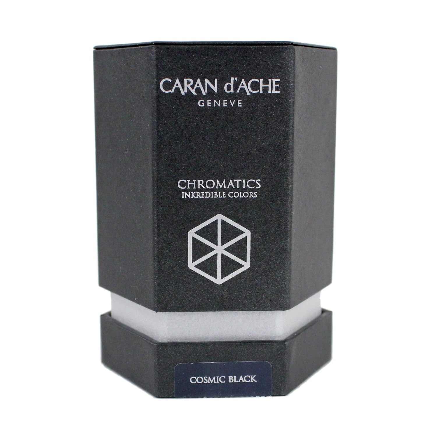 Caran d'Ache 50ml Chromatics Ink Bottle - Cosmic Black