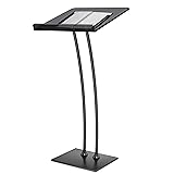 Acrylic Podium Lectern with Iron Stable