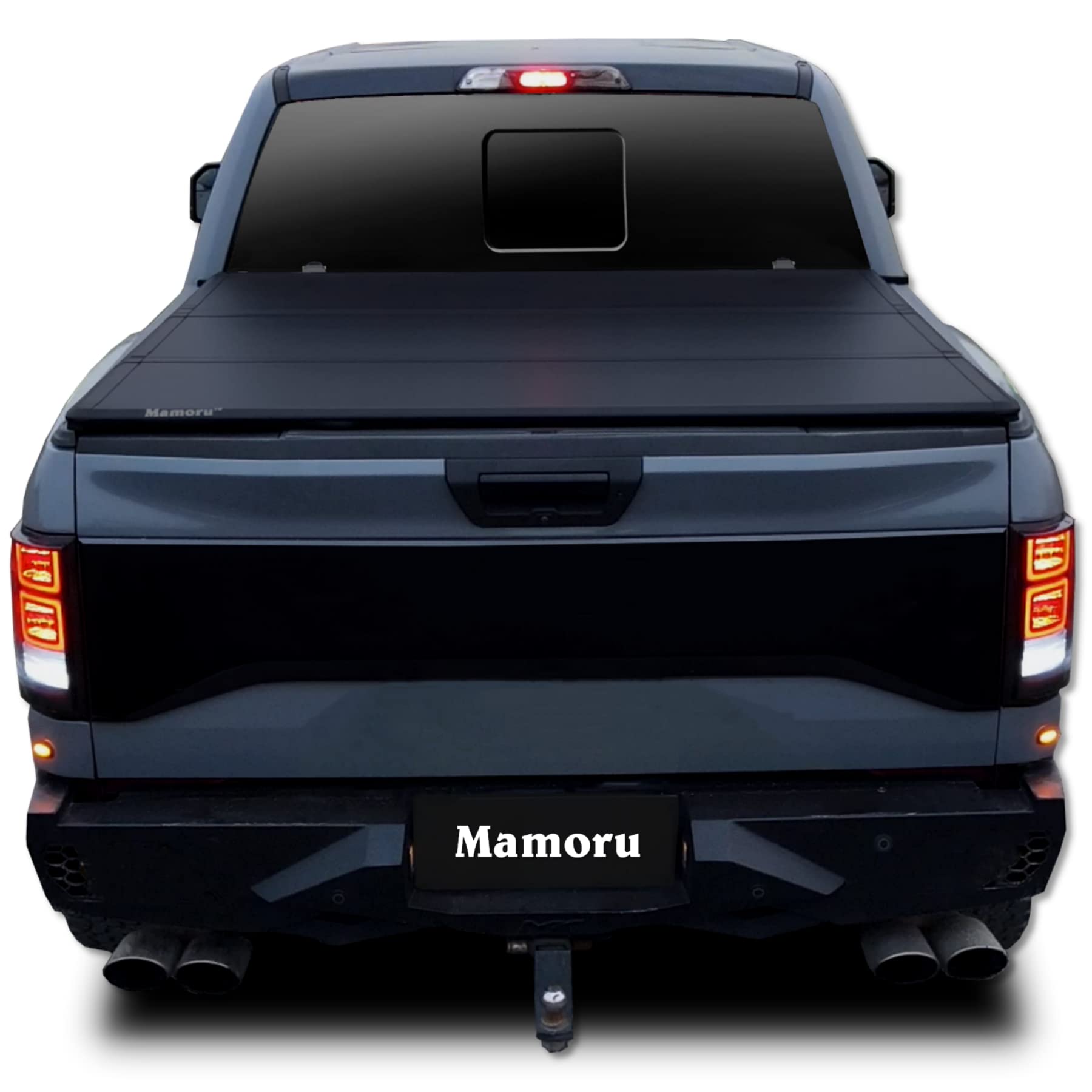 Photo 1 of Mamoru Hard Tri-Fold 6.5ft Truck Bed Cover for 2007-2026 Toyota Tundra Tonneau Cover | Fit for Factory Deck Rail