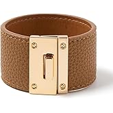 Rantanto Braid Leather Wrap Bracelet Trendy Stackable Crystal Cuff Boho Gold Heart Bracelet Jewelry Gift For Women