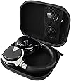 COWIN E7 Tailor-Made Headphone Case, Waterproof Zipper Hard Travel Portable Headphone Carrying Case, Perfectly Fit for E7 Over Ear Headphones - Black