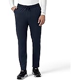 Carhartt Force Cross-Flex Scrubs for Knit Men, Straight Leg Tapered Scrub Pants - Navy, XL