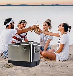 Koolatron Ice Chest Cooler - Portable Ice Bucket