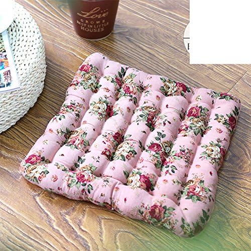 Breathable cotton cushion/ cloth seat covers of the four seasons/ padded dining chair cushion-E 38x38cm(15x15inch)