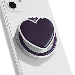 On The Grip Magnetic Cute Solid Macaron Color Heart