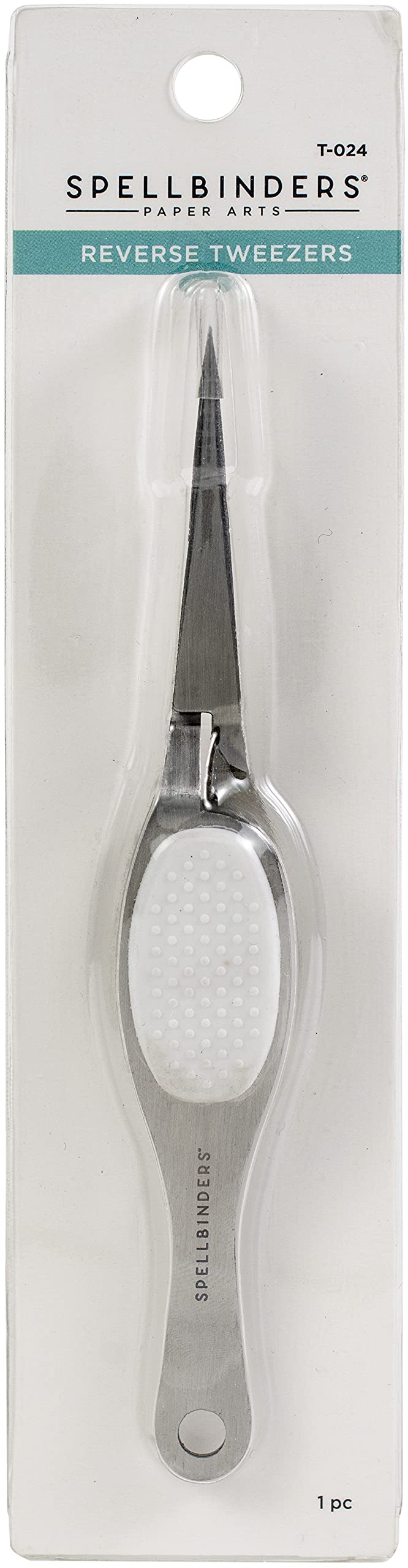 Spellbinders Reverse Tweezers-Metal