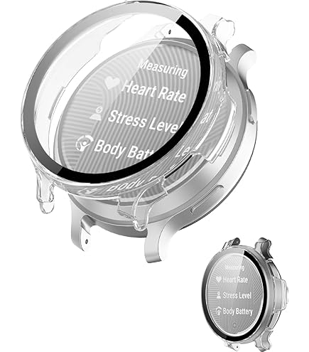 Protector De Pantalla De Cobertura Completa De Película Protectora De Borde Suave Curvo 3D Compatible Con Reloj Inteligente Garmin Lily Vogacara El017231 01