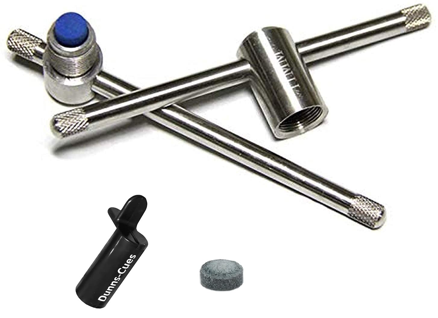 Dunn's Snooker cue tip compressor, tip shaper, stainless steel made, lasts a life time (1 unit)