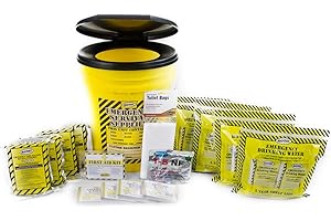 MAYDAY INDUSTRIES Mayday Earthquake Kit - 4 Person: Survival Kit with Food, Water, Blankets, First Aid & More