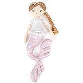 Laila and Lainey Plush Mermaid Doll - Soft Mermaid Stuffed Animal