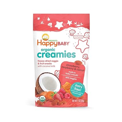 dairy free baby snacks