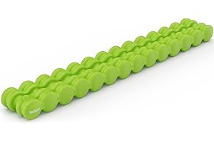 Luckcolor Vibspine, Back Stretcher for Lower-Back Pain Relief, Spine Decompressor,Posutre Corrector, Ideal for Pilates (Green