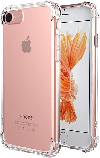 Amazon Com Tec Digi Hybrid Iphone 7 Plus Iphone 8 Plus Bumper Case Shockproof Thin Clear Tpu Mobile Phone Case Case
