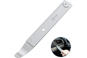 Kathleno 4140 Pry Tool, Pry Bar Trim Removal Tool Pry Tool, Pocket Mini Pry Bar, Door Panel Removal Tool, Removing Auto Trim Interior and Exterior Parts for Planes