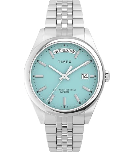 Amazon.com: Timex Women's Kaia 40mm Watch - Brown Strap Blue Dial