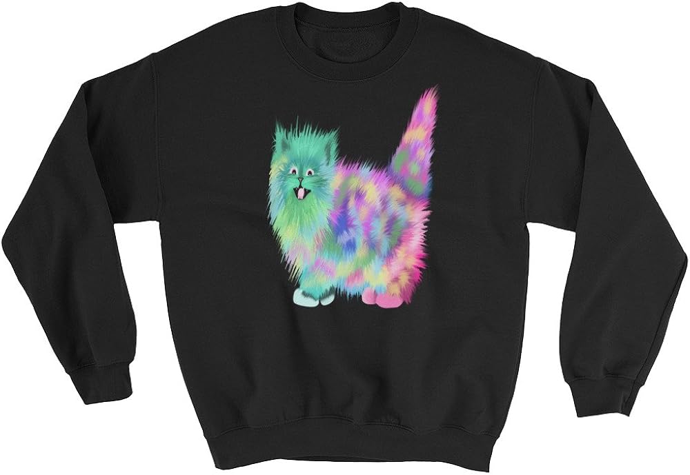 rainbow cat sweater