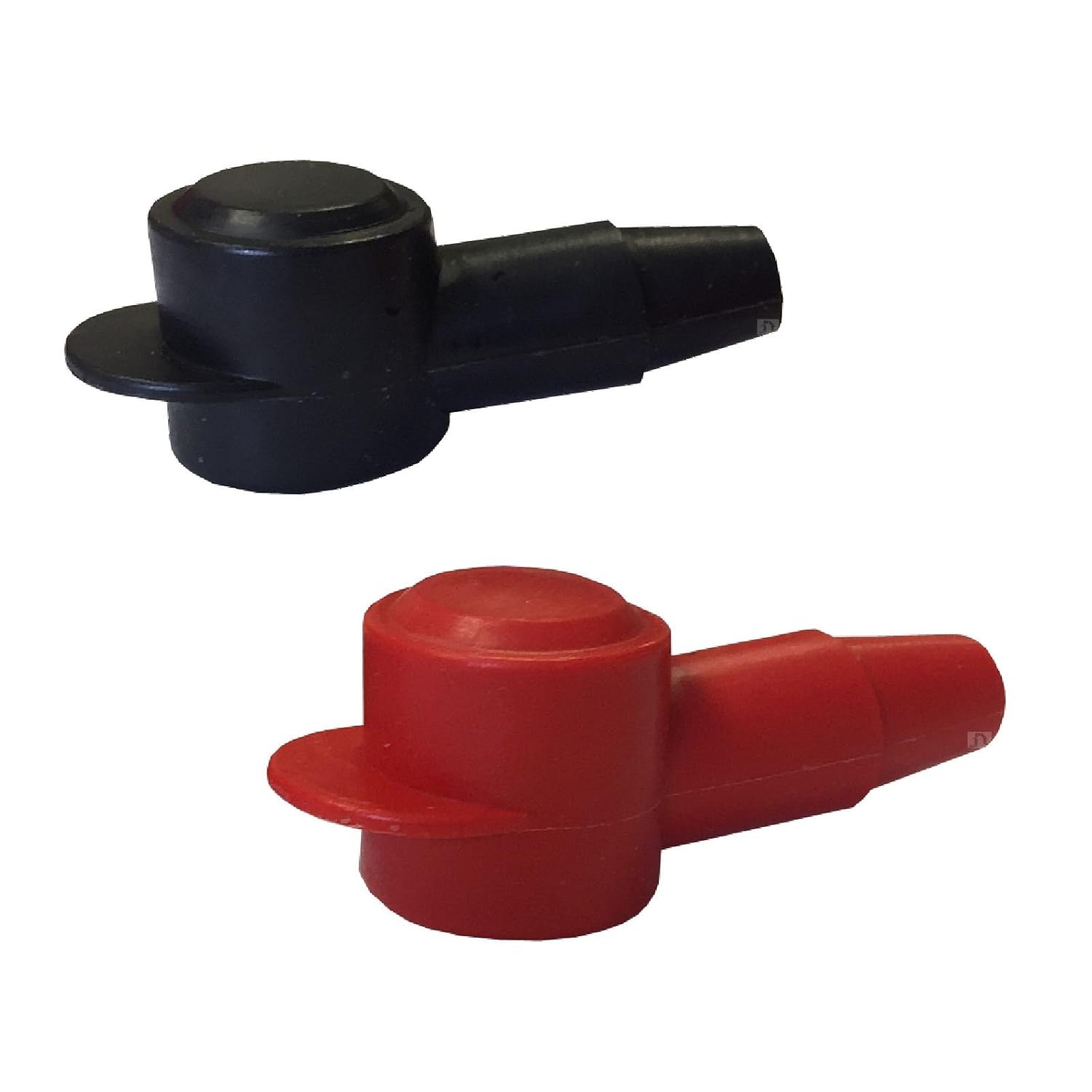 2 x Battery Terminal Angled Stud Covers Positive & Negative 8 12mm