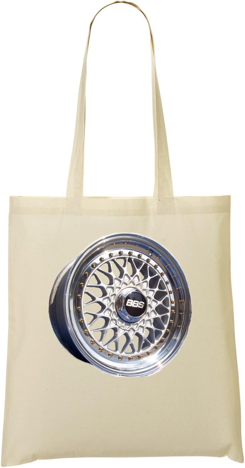 BBS RS Wheel T-Shirt Shopping Tote Bag