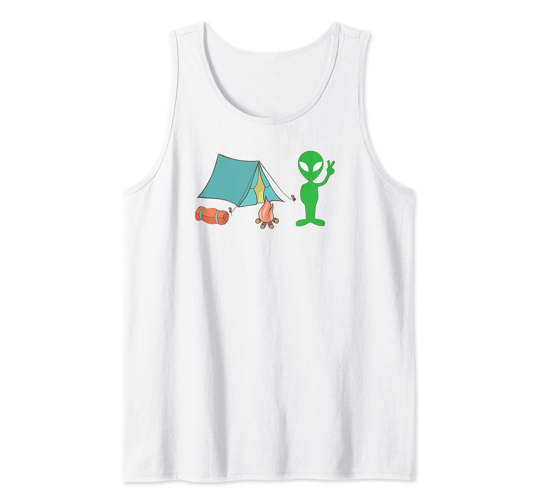 Camping Alien Gear Tank Top